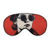 Light Blocking Girl Wearing Hat Sleep Mask for Men and Women with Adjustable Elastic Strap Eye Mask for Side Sleepers view 1