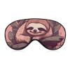 Light Blocking Cute Sloth Sleeping Sleep Mask for Men and Women with Adjustable Elastic Strap Eye Mask for Side Sleepers view 1