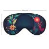 Light Blocking Happy New Year Garland Sleep Mask for Men and Women with Adjustable Elastic Strap Eye Mask for Side Sleepers view 2