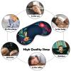 Light Blocking Happy New Year Garland Sleep Mask for Men and Women with Adjustable Elastic Strap Eye Mask for Side Sleepers view 4
