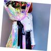 Mikinona 20pcs Iridescent Film Wrapping Paper for Gift Decoration Eco-friendly Cellophane for Flower Bouquets Diy Craft Projects Birthday Holiday Celebrations view 3