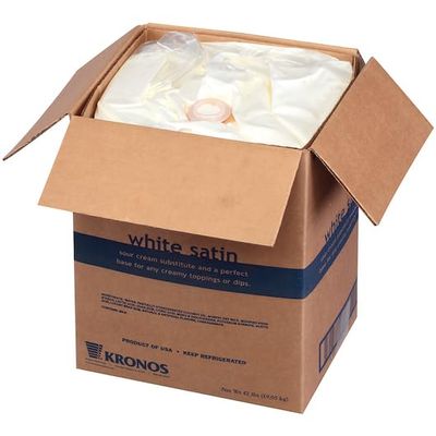 Kronos White Satin Sour Cream Alternative, 5 Gallon, Ready-to-Eat, Refrigerated