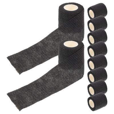 UPKOCH 12 Rolls Self Elastic Bandage Wrap High Stretch Cohesive Sports Tape for Knee Ankle Finger Protection Care Flexible Support