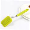 CALLARON Multi Function Silicone Bowl Brush with Long Handle Green Dish Scrubber for Kitchen Washing Easy to Hang Food Grade Silicone Non Stick Resistant view 2