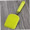 CALLARON Multi Function Silicone Bowl Brush with Long Handle Green Dish Scrubber for Kitchen Washing Easy to Hang Food Grade Silicone Non Stick Resistant view 3