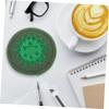 Toyvian 2Pcs Sound Bowl Mat Embroidery Cushions for Meditation Buddhist Rituals Unique Design for for Family Friends view 3