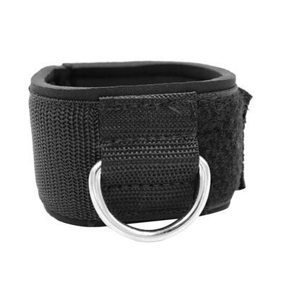 1 Pair Ankle Brace Support Straps for Gym Training Durable Cotton Protective Gear for Men Women for Stretching Injury Prevention Black