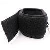 1 Pair Ankle Brace Support Straps for Gym Training Durable Cotton Protective Gear for Men Women for Stretching Injury Prevention Black view 3