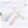 Beaupretty 3pcs Cartoon Toothbrush Wheat Straw Material Soft Bristles Slip Handle for Oral Care Nordic view 4