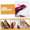 PLAFOPE 6sheet Transparent Silicone Heel Cushion Pads Anti-Slip Adhesive Protectors for High Heels Versatile Inserts for Comfortable Wear Reduce Friction Prevent Discomfort view 3