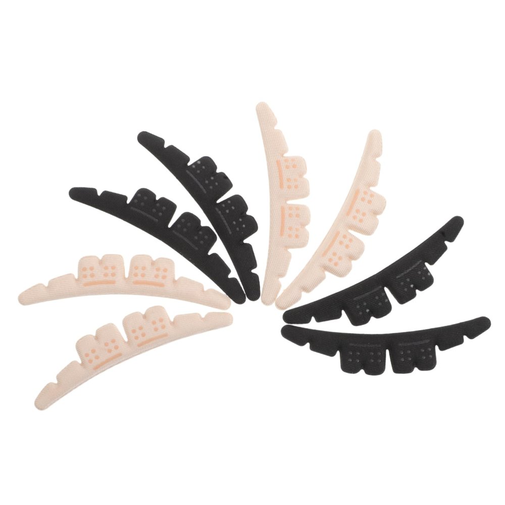 Anneome 4 Pairs Invisible High Heel Inserts Self Adhesive Metatarsal Pads for Women Slip Cushion Pads for High Heels Strong Grip Shoe Traction for Comfort