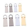 jojofuny 8Pcs Zipper Replacement Pulls Durable Zipper Heads for Bags Backpacks Jackets and Coats Easy Repair and Installation High Strength Electroplated Finish view 1