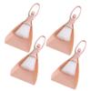 HAKIDZEL Mini Broom and Dustpan Set 4-Piece Pink Cleaning Tools for Desktop and Home Use Compact Sweeper for PET Hair and Keyboard Cleaning view 1