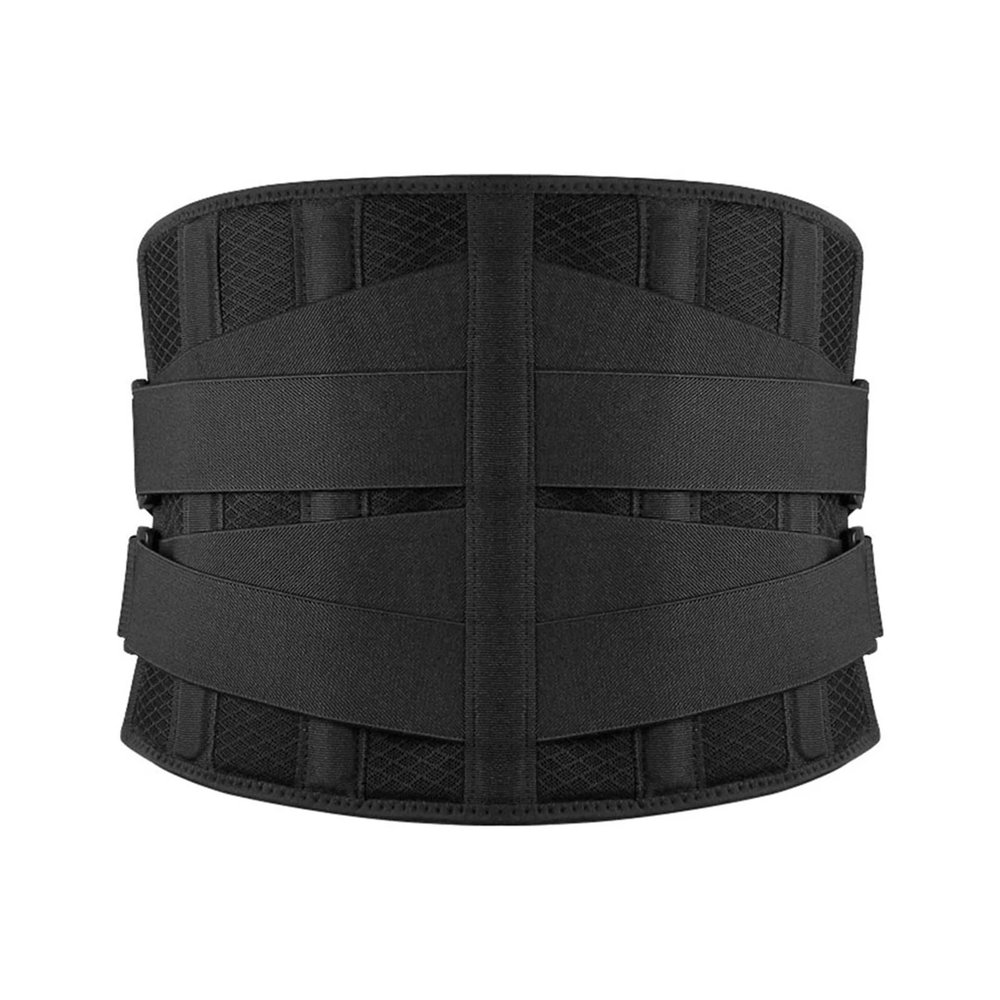 AFPSDLFJDLS Lower Back Brace with 6 Stays Anti-Skid Orthopedic Lumbar Support Breathable Waist Support Belt for Gym(X-Large)