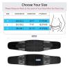 AFPSDLFJDLS Lower Back Brace with 6 Stays Anti-Skid Orthopedic Lumbar Support Breathable Waist Support Belt for Gym(X-Large) view 2