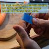 100 pcs of Blue Metal detectable Waterproof Bandage for Food Service | Non Adhesive Wound pad | 1" x 3" Suitable for Catering Emergency and Wound Care (1" x 3") view 3