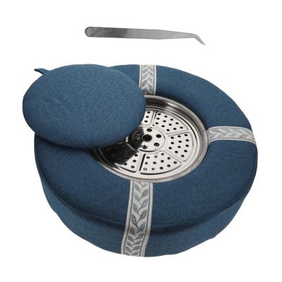 Beavorty Moxa Cushion Set Multi-Functional Smokeless Heat Pad Stool for Home Use Adjustable Temperature Control Comfortable Seating for Relaxation and Therapy