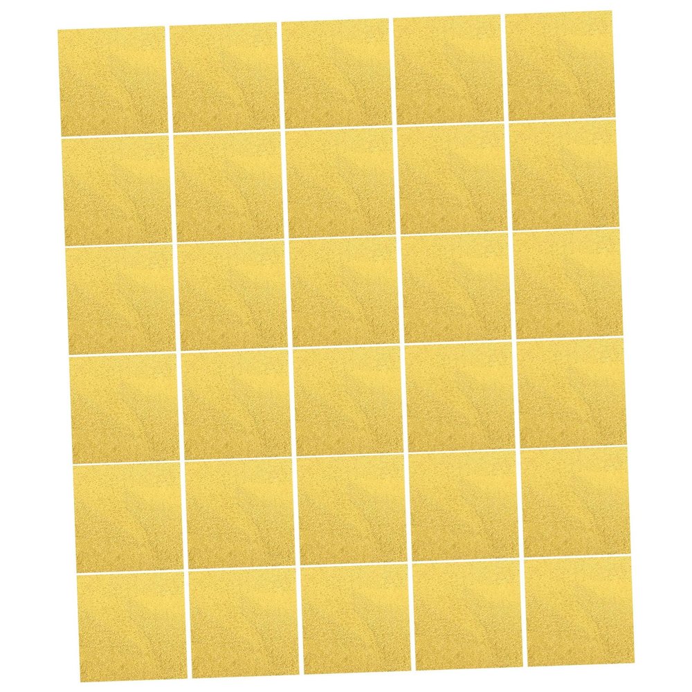 VINTORKY 500pcs Gold Aluminium Foil Wrapping Paper for Chocolate Packaging Food Grade Foil Paper for Sweets for Parties Weddings Birthdays and Events