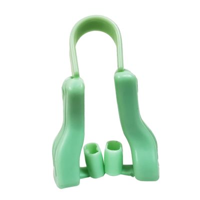 JOINPAYA 1 Set U Type Nose Clips for Night Sleeping Comfortable Combination Clips Green for Women Easy to Wear and Clean for Snoring Relief