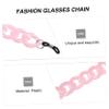 FOMIYES 6Pcs Fashionable Anti-Slip Glasses Chain Lanyard Sturdy Eyewear Retainer Straps for Men and Women for Face Masks and Everyday Use view 3