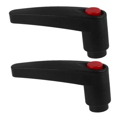 PartyKindom 2pcs Wheelchair Grip Knob Replacement Sturdy Pa Material for Easy Wheelchair Adjustment