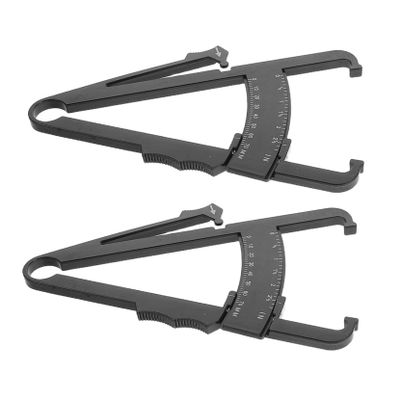 TOVINANNA 2pcs Fat Caliper Measure Tools Body Caliper Portable for Fat Testers for Body Measurements