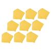 ABOOFAN 100pcs Yellow Checkered Sandwich Wrappers Greaseproof Oil-proof Paper Disposable Food Packing Paper for Picnics Parties and Takeout view 1