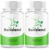(2 Pack) Barislend Capsules, Official Barislend Pink Salt Pills with All Natural Ingredients, Bari-Slend Advanced Formula Vitamin Pills for Health and Wellness Support for Men and Women (120 Capsules) view 1