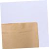 CIYODO 25pcs Food Grade Packing Bags with Window Zipper Self Sealing Pouches for Dried Food Tea Candy Snacks Stand Up Design view 3