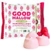 GoodMallow Vegan Marshmallows - Large Kosher Halal Gluten Free Dairy Free Healthy- Natural Gelatin Free Marshmallows for Hot Chocolate, Smores, Baking - Nothing Artificial, Made in USA (Pink Raspberry ) view 1