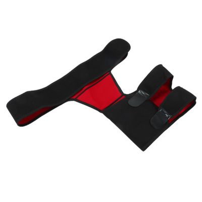 SHERCHPRY Adjustable Hamstring Support Wrap Compression Thigh Brace for Groin Injury Recovery Neoprene Sleeve with Stick Strap for Men and Women for Sports and Physical Activities