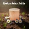 Himalayan Salt Urn for Ashes Medium Cylinder Shape, 96 Cu in Biodegradable Cremation Urn, Eco-Friendly view 2