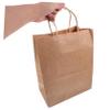 Veemoon 10pcs Kraft Paper Bag Handles for Recyclable Party Favor Bags Reusable Handles for Shopping and Takeout view 3