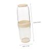 Didiseaon 2pcs Portable Toothbrush Holder Travel Mouthwash Cup Durable Tooth Brushing Case for Home Go Easy to Clean and Space Saving view 2