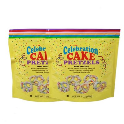 Celebration Cake Pretzels Pack of 2 each 7oz