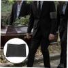 SHERCHPRY 20pcs Black Mourning Arm Bands for Funeral Memorial Services Elastic Funeral Arm Band for Commemorative Events Suitable for Remembrance Ceremonies and Mourning Events view 4