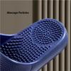 2025 Fashion Thick-Soled Acupressure Massage Slippers For Men Reflexology Sandals Deep Tissue Foot Massager Shoes For Plantar Fasciitis Arthritis Neuropathy Pain Relief(White,7.5/8) view 4