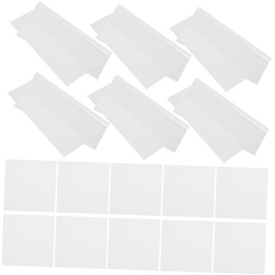 HOLIDYOYO 300Pcs Clear Cellophane Sheets for Wrapping Crafts and Floral Arrangements Durable Multi Use Transparent Wraps for Creative Presentations