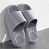 2025 Fashion Thick-Soled Acupressure Massage Slippers For Men Reflexology Sandals Deep Tissue Foot Massager Shoes For Plantar Fasciitis Arthritis Neuropathy Pain Relief(Gray,7.5/8) view 2