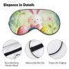 Sleep Mask for Sleeping with Adjustable Strap Sleep Mask for Side Sleeper Soft Spring Happy Easter Holiday Breathable Eye Cover for Night Sleep Work Nap view 3