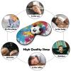 Sleep Mask for Sleeping with Adjustable Strap Sleep Mask for Side Sleeper Soft Sport Football Breathable Eye Cover for Night Sleep Work Nap view 4