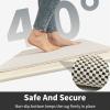 OWUFFY Loofah Shower Mat Non Slip - Anti Slip Grid Shower Mats for Inside Shower, Tub, Bathroom, Wet Areas - Soft Bath Mat Without Suction Cups - Secure Mats Textured (4x6ft/47x71in) view 3