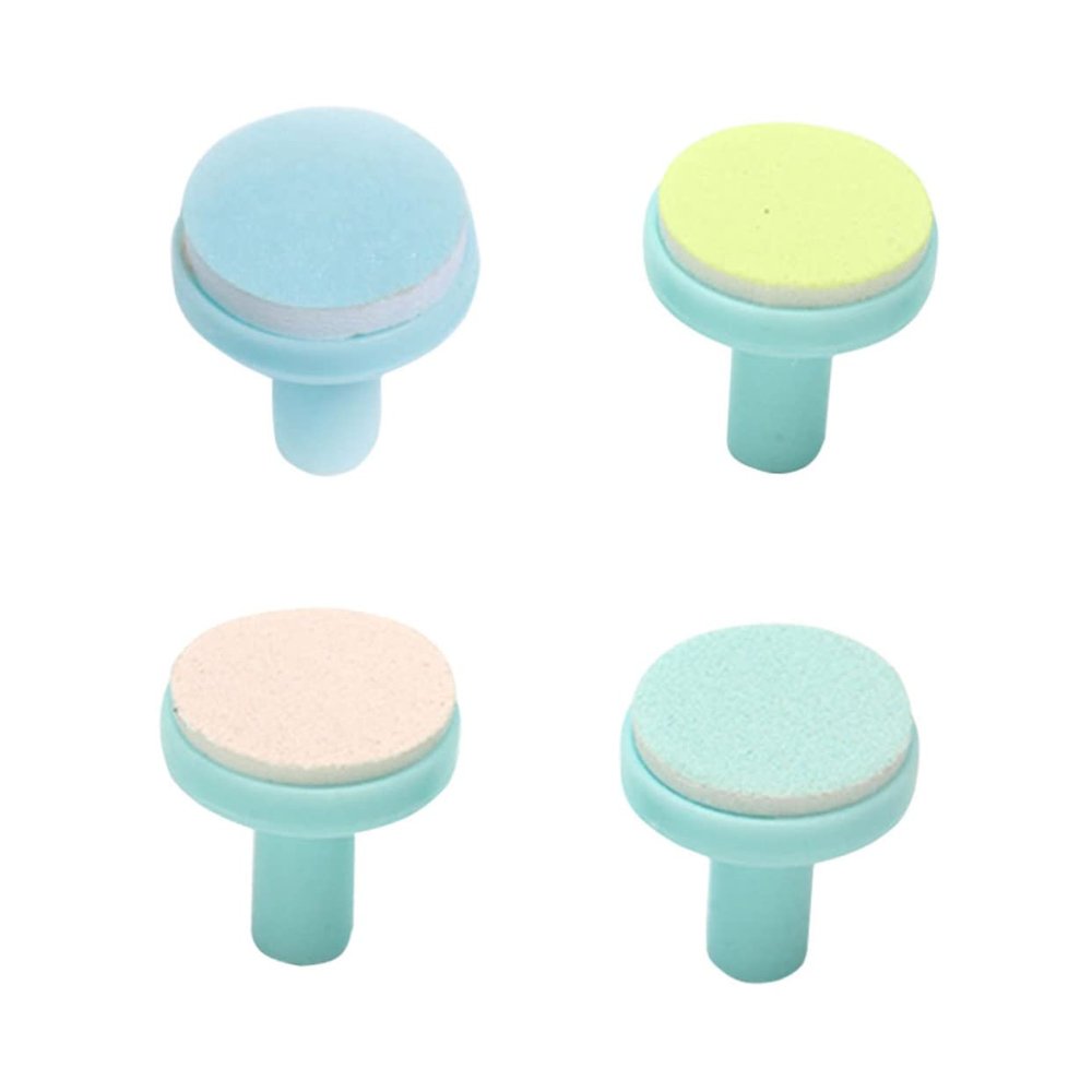 CALLARON 4pcs Replacement Grinding Pads for Baby Nail Trimmers Compatible Nail File Refills for Gentle Newborn Care Safe Clipping and Polishing
