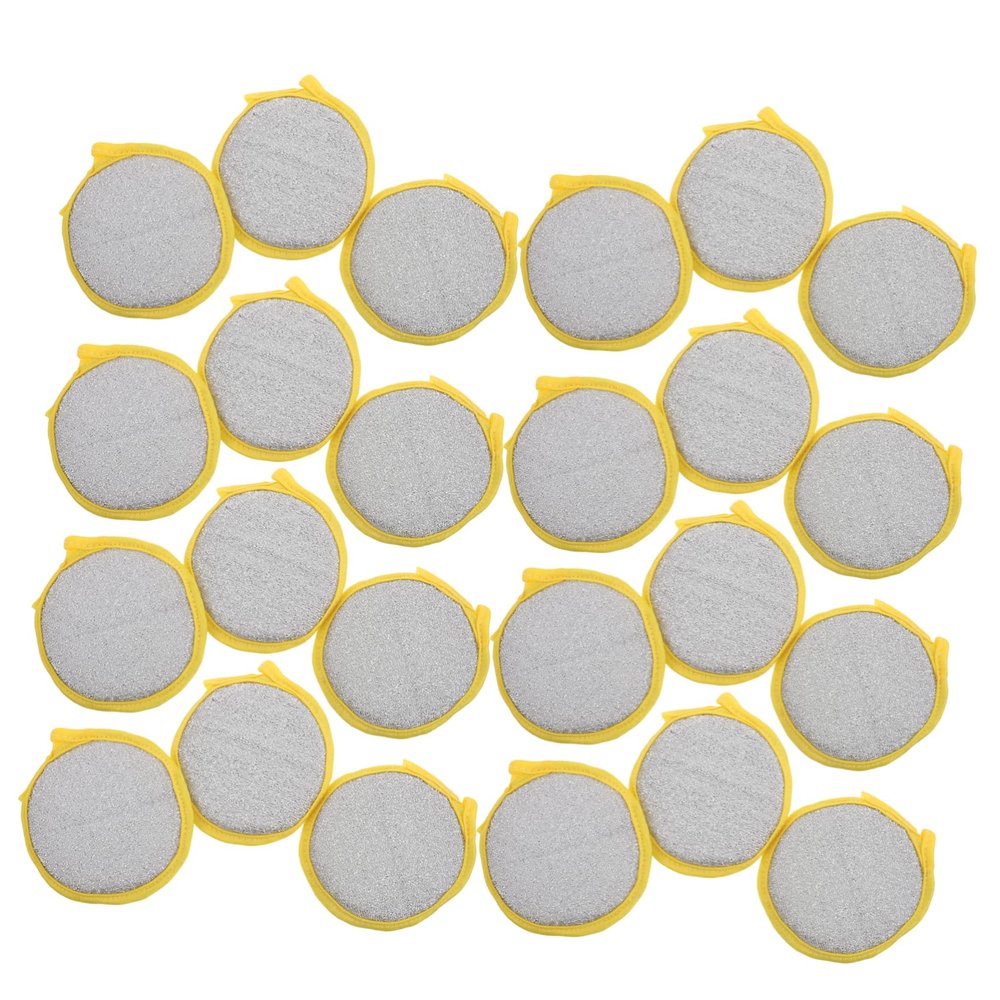 OATIPHO 30pcs Dish Cleaning Tools Reusable Kitchen Sponges Scrubbing Mud Sponge Dual Sided for Dishes Pots and Pans