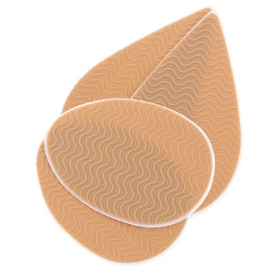 Healvian 2 Pairs High-Heel Shoe Sole Non-Slip Pads Self-Adhesive Noise Reduction Grip Protectors Sturdy Waterproof Cushioning for Women 4 Pieces