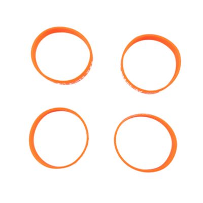 KESYOO 4pcs Silicone Bracelet Boy Girl Safety Medical Alert Wristband for Boys Girls PVC Decorative Wristbands