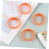 KESYOO 4pcs Silicone Bracelet Boy Girl Safety Medical Alert Wristband for Boys Girls PVC Decorative Wristbands view 3