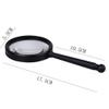 10x Magnifier Handheld Removable Reading Watch Maintenance Alloy Frame Enlargement Mirror Hd Magnifing Glass Plate view 2