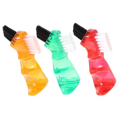 Beaupretty 3Pcs Multi Functional Brush for Oral Care Ergonomic Cleaning Tool for Maintenance