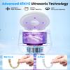 45kHz Ultrasonic Retainer Cleaner, 200ML Dental Cleaning Pod for Dentures, Mouth Guards, Braces, Aligner, Toothbrush Jewelry and More, UV Denture Cleaner with 4 Modes & Digital Timer - White view 2